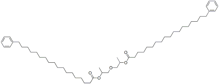 CAS 登录号:68966-76-7, 氧基二(甲基-2,1-乙二基)二(苯基硬脂酸酯)
