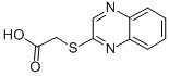 CAS 登录号：69001-90-7， 2-(2-喹喔啉基硫基)乙酸