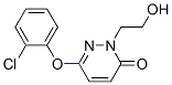 CAS#: 69024-93-7, 6-(2-Chlorophenoxy)-2-(2-Hydroxyethyl)Pyridazin-3-One