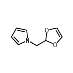 CAS 登录号：690623-76-8， 1-(1,3-二氧杂环戊烯-2-基甲基)-1H-吡咯