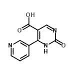 CAS#: 690631-94-8, 2-Oxo-6-(3-pyridinyl)-1,2-dihydro-5-pyrimidinecarboxylic acid