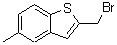 CAS 登录号：690632-71-4， 2-(溴甲基)-5-甲基-1-苯并噻吩