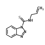 CAS 登录号：690634-06-1， N-烯丙基-1H-苯并三唑-1-硫代甲酰胺