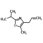 CAS 登录号：690684-48-1， 4-烯丙基-2-异丙基-5-甲基-1,3-恶唑