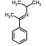 CAS 登录号：6907-73-9， (1E)-N-异丙基-1-苯基乙烷亚胺