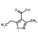 CAS 登录号：69083-54-1， 5-乙基-3-甲基-1,2-恶唑-4-羧酸