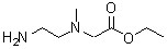 CAS 登录号：690953-90-3， N-(2-氨基乙基)-N-甲基甘氨酸乙酯
