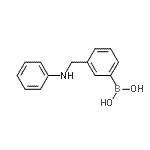 CAS 登录号：690957-43-8， [3-(苯胺基甲基)苯基]硼酸