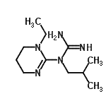 CAS 登录号：691344-04-4， 1-(1-乙基-1,4,5,6-四氢-2-嘧啶基)-1-异丁基胍