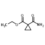 CAS 登录号：6914-75-6， 乙基1-氨基甲酰环丙烷羧酸酯