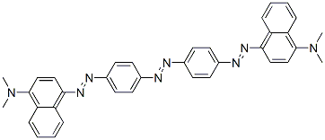 CAS#: 69163-06-0, 4,4'-[Azobis(p-Phenyleneazo)]Bis(N,N-Dimethyl-1-Naphthalenamine)