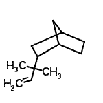 CAS 登录号：69219-08-5， 2-(2-甲基-3-丁烯-2-基)双环[2.2.1]庚烷