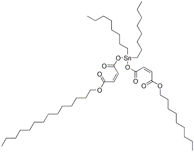 CAS 登录号:69239-37-8, (Z,Z)-6,6-二辛基-4,8,11-三氧代-5,7,12-三氧杂-6-锡杂二十六碳-2,9-二烯酸壬酯