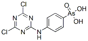 CAS 登录号：69239-50-5， [4-[(4,6-二氯-1,3,5-三嗪-2-基)氨基]苯基]砷酸