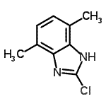 CAS 登录号：69272-53-3， 2-氯-4,7-二甲基-1H-苯并咪唑