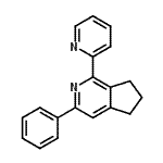 CAS 登录号：692729-80-9， 3-苯基-1-(2-吡啶基)-6,7-二氢-5H-环戊二烯并[c]吡啶
