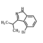 CAS 登录号：693285-71-1， 4-溴-3-异丙基-1H-吲唑