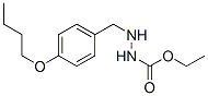 CAS 登录号：69353-12-4， 3-(4-丁氧基苄基)肼基甲酸乙酯