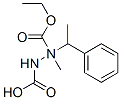 CAS 登录号:69353-17-9, 1-(1-苯基乙基)-1,2-肼二甲酸 1-甲基 2-乙基酯