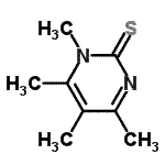 CAS 登录号：693765-82-1， 1,4,5,6-四甲基-2(1H)-嘧啶硫酮
