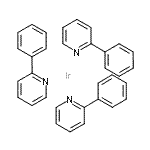 CAS 登录号：693794-98-8， 2-苯基吡啶-铱(3:1)