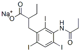 CAS#: 69382-16-7, 2-Ethyl-3-(3-Propionylamino-2,4,6-Triiodophenyl)Propanoic Acid Sodium Salt