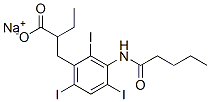CAS#: 69382-17-8, 2-Ethyl-3-(3-Valerylamino-2,4,6-Triiodophenyl)Propanoic Acid Sodium Salt