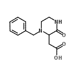 CAS 登录号：693824-68-9， (1-苄基-3-氧代-2-哌嗪基)乙酸