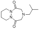 CAS 登录号：69405-15-8， 六氢-3-(2-甲基丙基)-1H-哒嗪并(1,2-a)(1,2,5)三氮杂卓-1,5(2H)-二酮