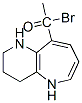 CAS 登录号：69435-48-9， 1-溴乙酰基-2,3,4,5-四氢-1H-吡啶并(3,2-b)氮杂卓