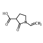 CAS#: 694432-23-0, 2-Oxo-1-vinyl-3-pyrrolidinecarboxylic acid
