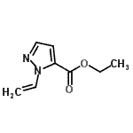CAS 登录号：69457-66-5， 乙基1-乙烯基-1H-吡唑-5-羧酸酯