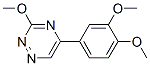 CAS 登录号：69466-77-9， 5-(3,4-二甲氧基苯基)-3-甲氧基-1,2,4-三嗪