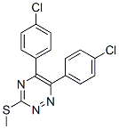 CAS#: 69466-88-2, 5,6-Bis(4-Chlorophenyl)-3-Methylthio-1,2,4-Triazine