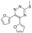 CAS 登录号：69467-09-0， 5,6-二(2-呋喃基)-3-甲硫基-1,2,4-三嗪