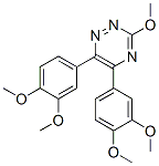 CAS 登录号:69467-20-5, 5,6-二(3,4-二甲氧基苯基)-3-甲氧基-1,2,4-三嗪