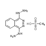 CAS 登录号：69467-96-5， 2,3-二氢酞嗪-1,4-二酮二腙单甲烷磺酸盐