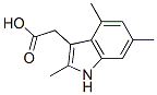 CAS 登录号：6949-71-9， 2-(2,4,6-三甲基-1H-吲哚-3-基)乙酸