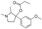 CAS#: 69552-05-2, 1,2-Dimethyl-3-(3-Methoxyphenyl)Pyrrolidin-3-Ol Propionate