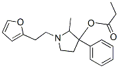 CAS#: 69552-10-9, 1-[2-(2-Furyl)Ethyl]-2-Methyl-3-Phenylpyrrolidin-3-Ol Propionate