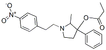 CAS#: 69552-16-5, 2-Methyl-1-(4-Nitrophenethyl)-3-Phenylpyrrolidin-3-Ol Propionate