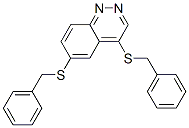CAS 登录号：6957-43-3， 4,6-二(苄基硫代)噌啉