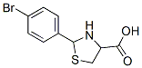 CAS 登录号：69570-83-8， 2-(4-溴苯基)-1,3-噻唑烷-4-羧酸