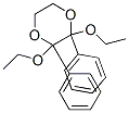 CAS#: 6963-19-5, 2,3-Diethoxy-2,3-Diphenyl-1,4-Dioxane