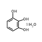 CAS 登录号：6963-75-3， 1,2,3-苯三醇,锑盐,水合物(1:1:1)