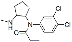 CAS 登录号:69642-69-9, N-(2-甲基氨基环戊基)-N-(3,4-二氯苯基)丙酰胺