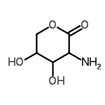 CAS 登录号：696578-26-4， 3-氨基-4,5-二羟基四氢-2H-吡喃-2-酮