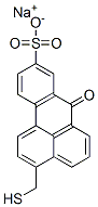 CAS 登录号:69658-10-2, 3-(巯基甲基)-7-氧代-7H-苯并(de)蒽-9-磺酸钠盐