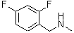 CAS 登录号：696589-32-9， 1-(2,4-二氟苯基)-N-甲基甲胺
