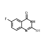 CAS 登录号：69661-42-3， 6-氟-2-硫代-2,3-二氢-4(1H)-喹唑啉酮